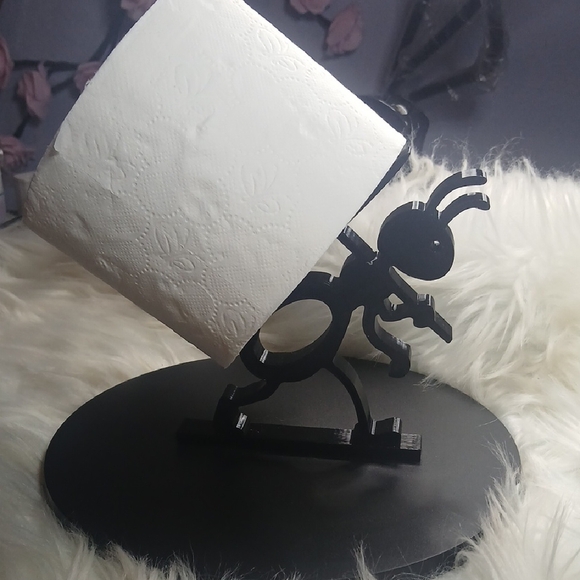 Black Ant Toilet Paper Holder Set 2 - Picture 10 of 11